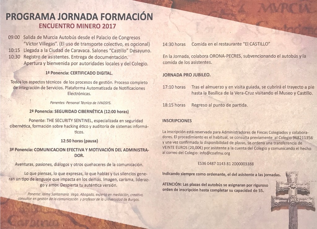ENCUENTRO MINERO EN CARAVACA DE LA CRUZ